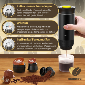 Tinypresso® | Tragbare Kaffeemaschine